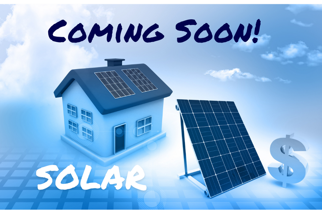 Solar Coming Soon